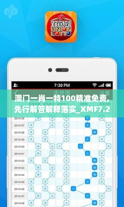 澳门一肖一特100精准免费,先行解答解释落实_XMF7.22.59触控版